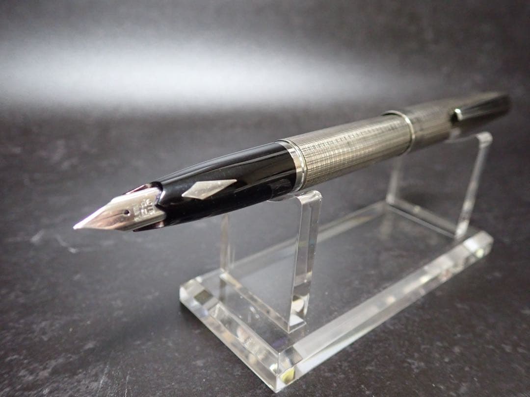 プラチナ万年筆｜プラチナ・プラチナ｜1stモデル｜F（細字｜スターリングシルバー