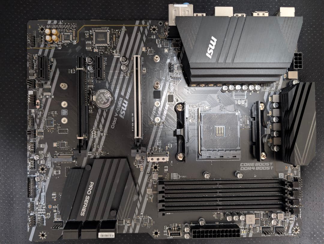 MSI B550-A PRO マザーボード