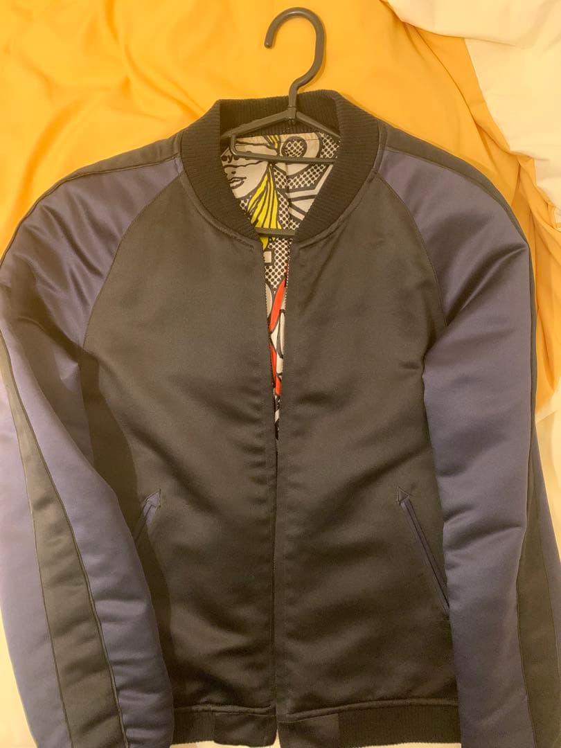 スカジャン　リバーシブル　マンウィズ