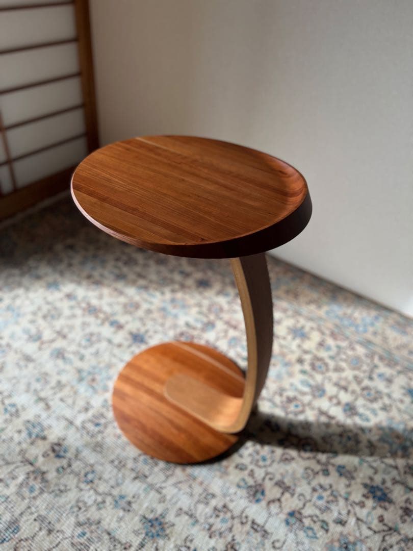 カリモク TU0107 サイドテーブル ウォールナット 家具