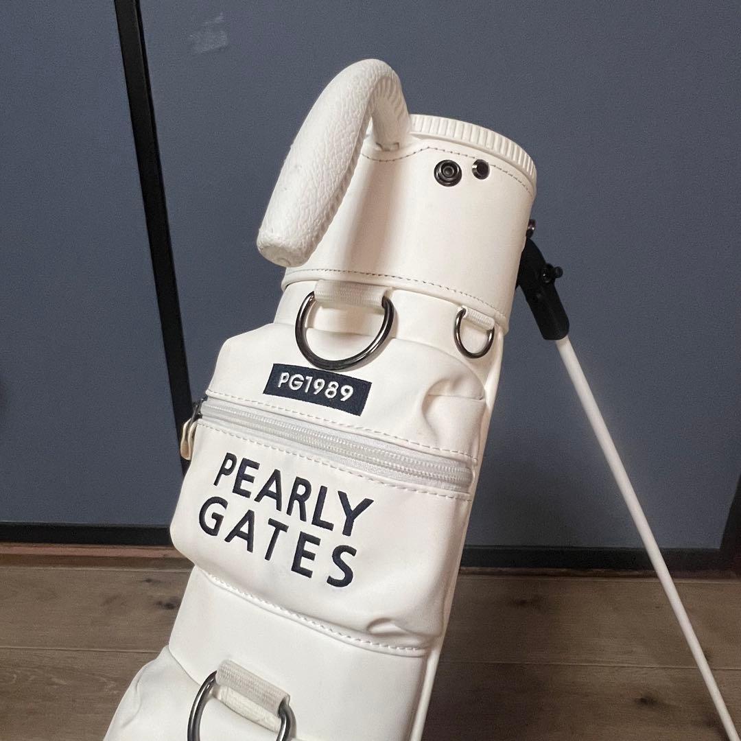 パーリーゲイツ セルフスタンドバッグ サブバッグ 46インチ対応 ホワイト