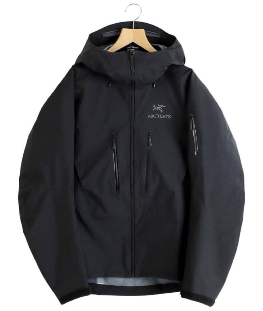 ほぼ未使用24 Arc’teryx Alpha SV L Black 黒