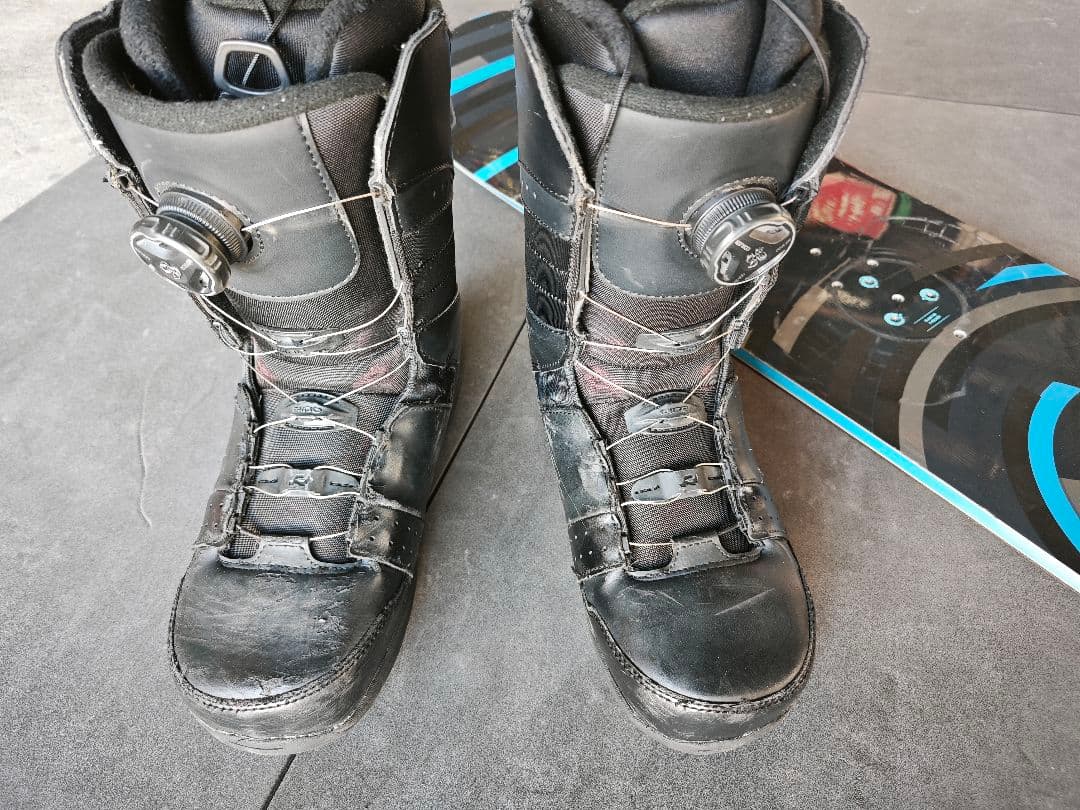 BURTON・SAᏞOMON・RIDE　スノーボード3点セット