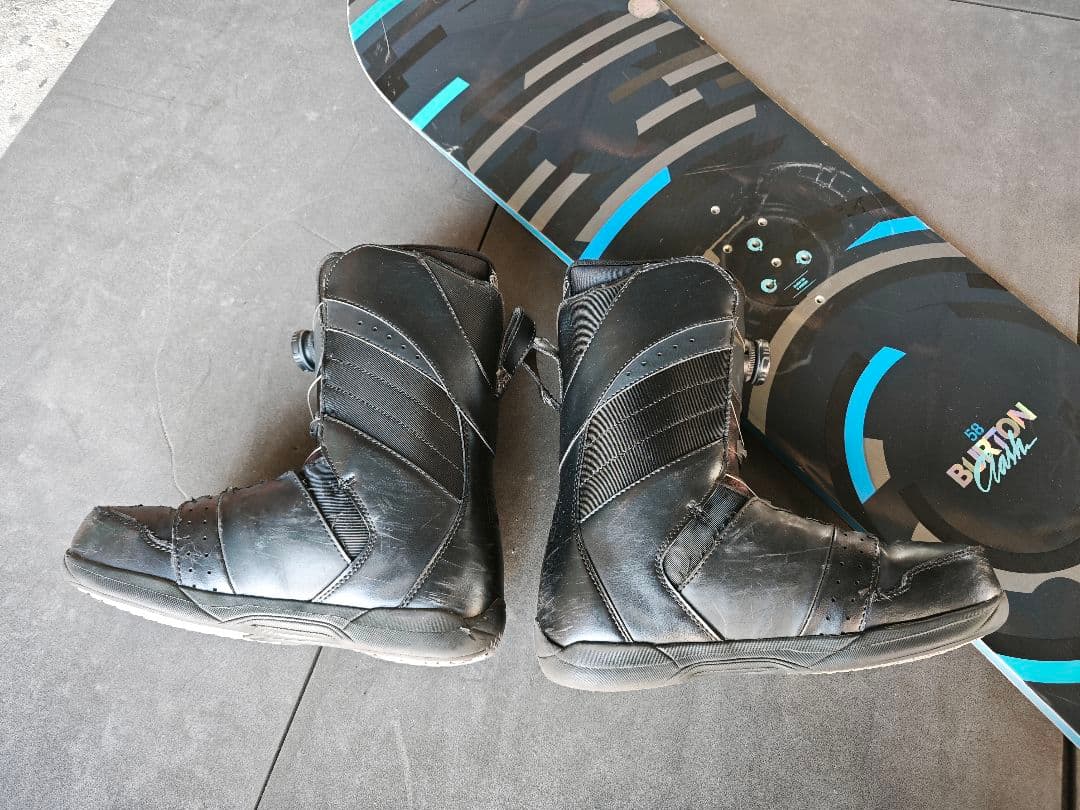 BURTON・SAᏞOMON・RIDE　スノーボード3点セット