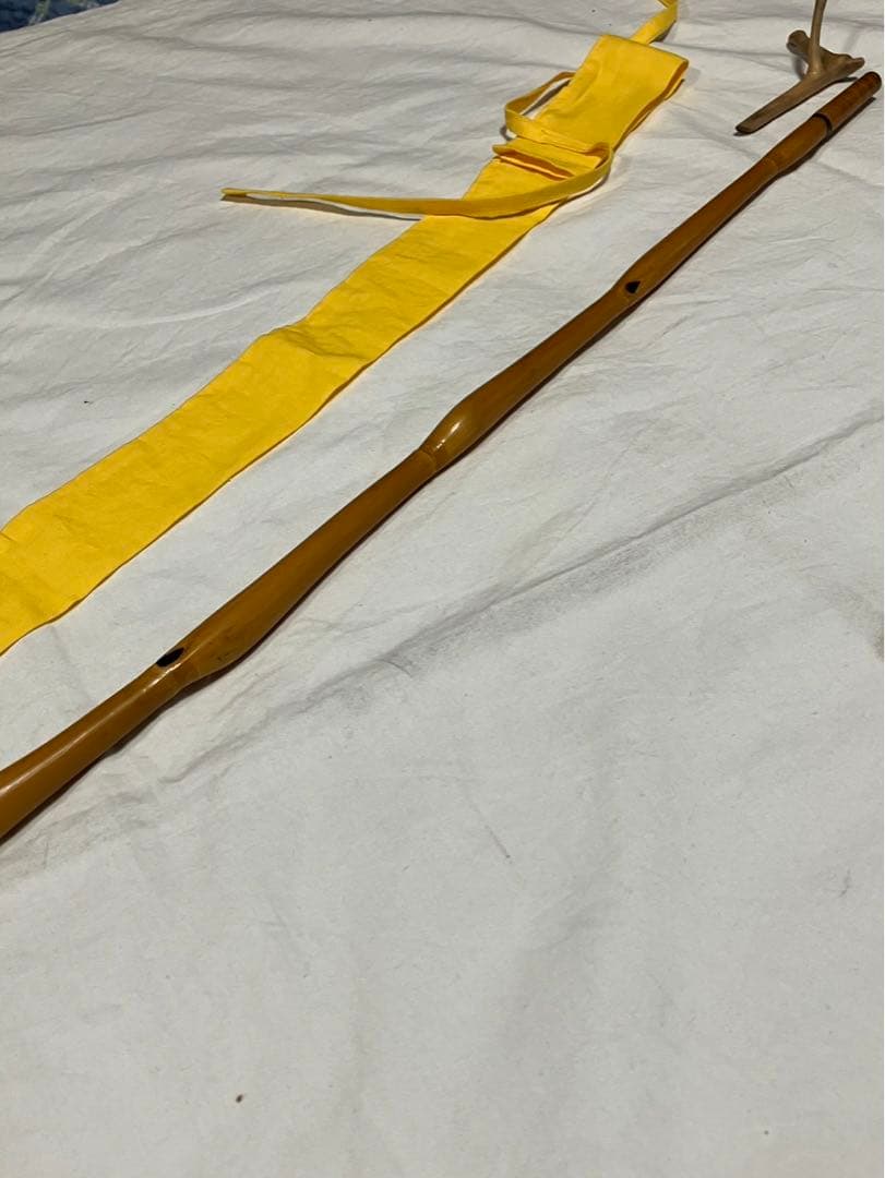 へら釣り用竿掛けらっきょ竹➕天然木万力