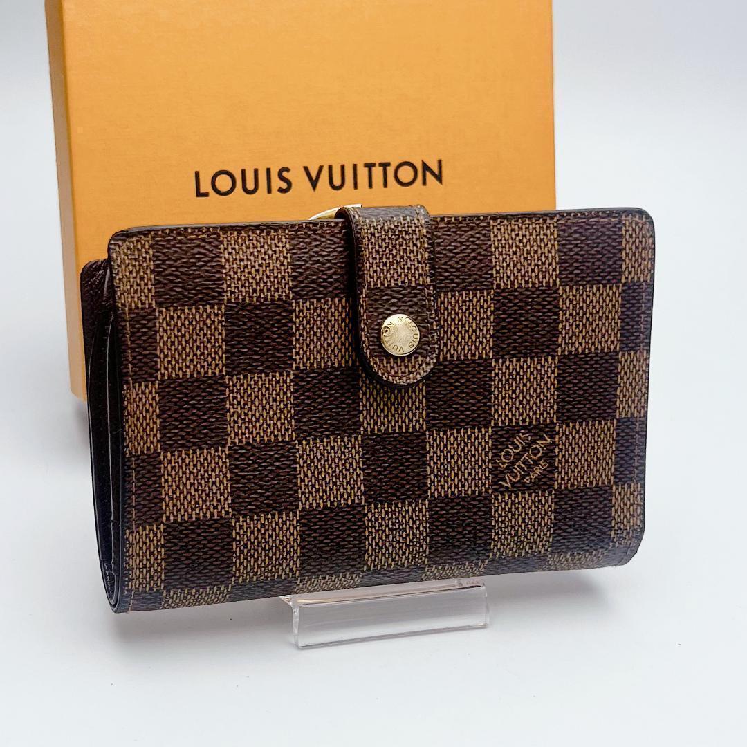 即決フォロー割！ルイヴィトン ヴィエノワ ダミエ 財布 正規品保証2981.