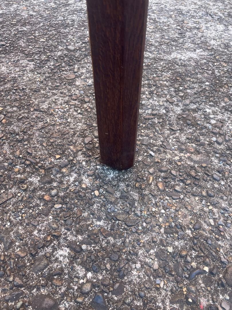 【引取限定】カリモク ダイニングテーブル　学習机　葛飾区