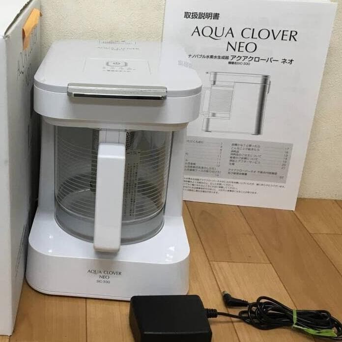 アクアクローバー ネオ SIC-330｜ナノバブル水素水生成器｜正規品・1年保証