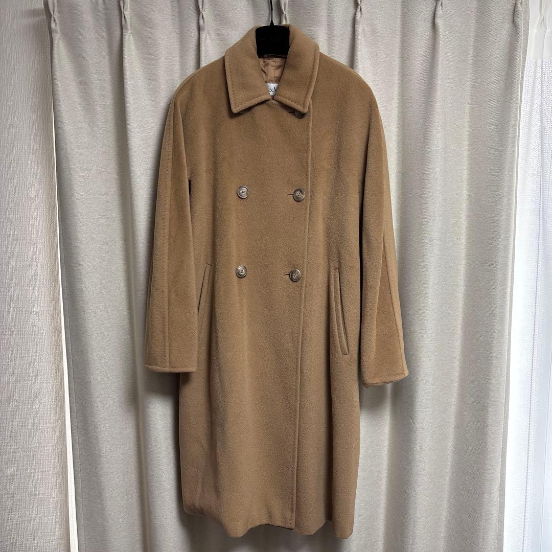マックスマーラ　キャメルロングコート