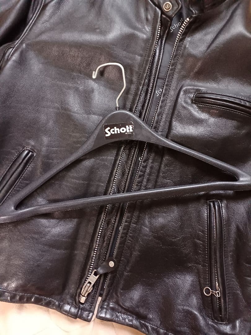 【希少サイズ 42】schott シングルライダース641 米国製