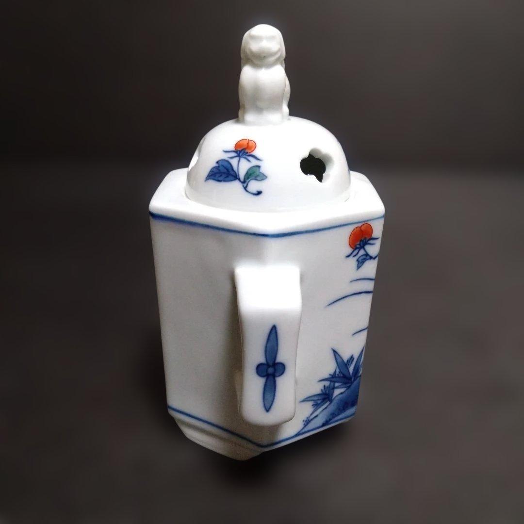 新品 伊万里鍋島焼 魯山窯 香炉　お祝い　癒やし　インテリア置物