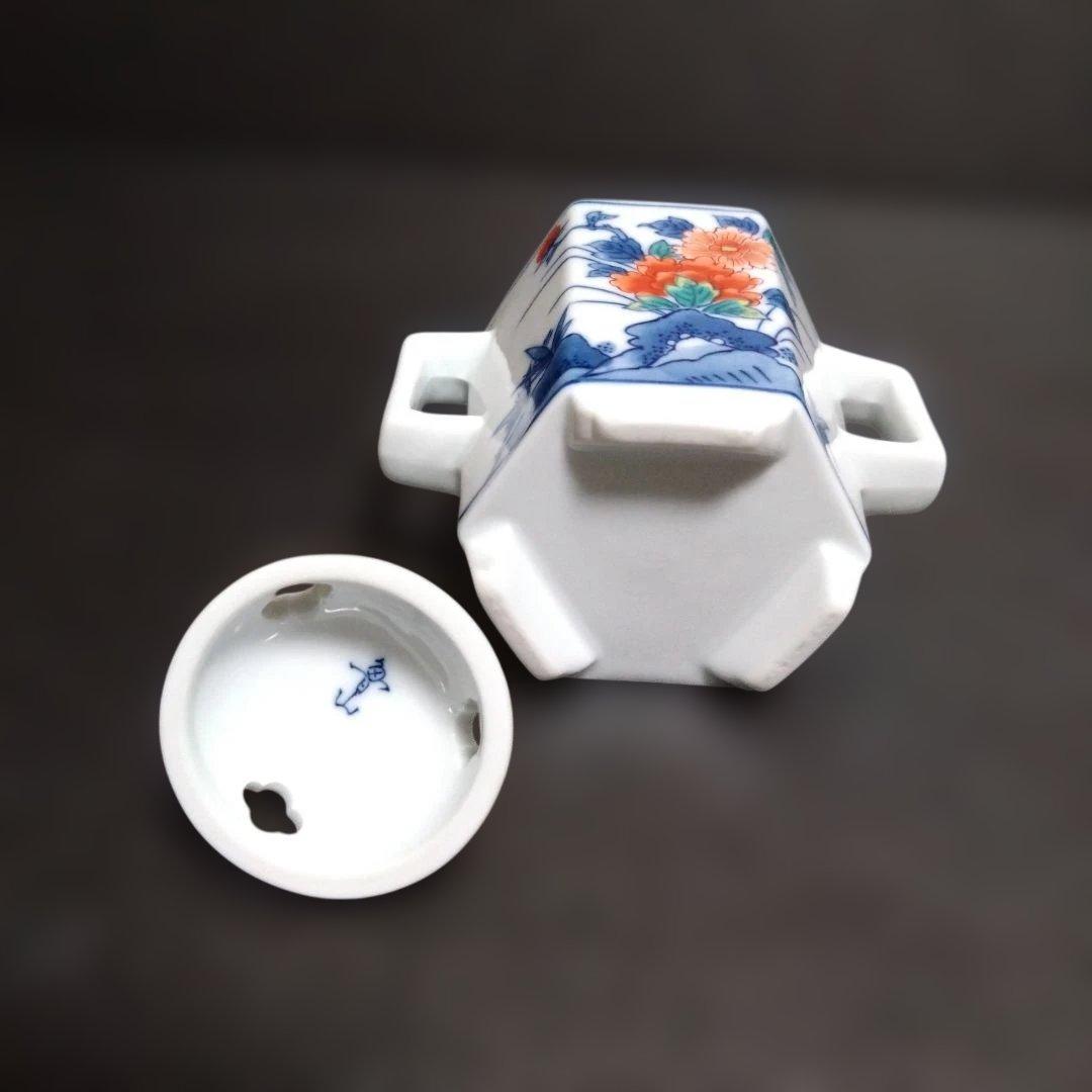 新品 伊万里鍋島焼 魯山窯 香炉　お祝い　癒やし　インテリア置物