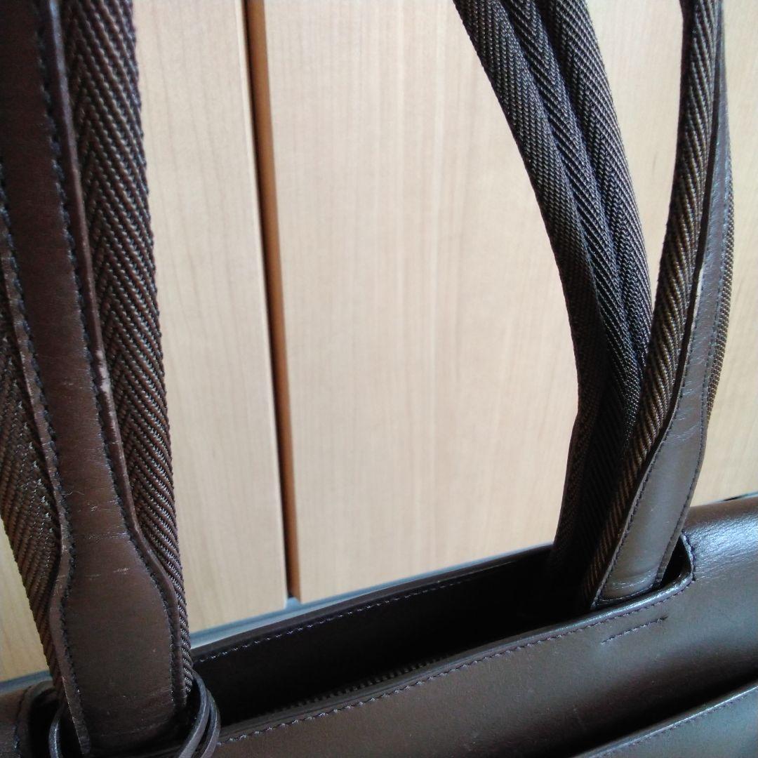 PRADA　プラダ　トートバッグ　ダークブラウン