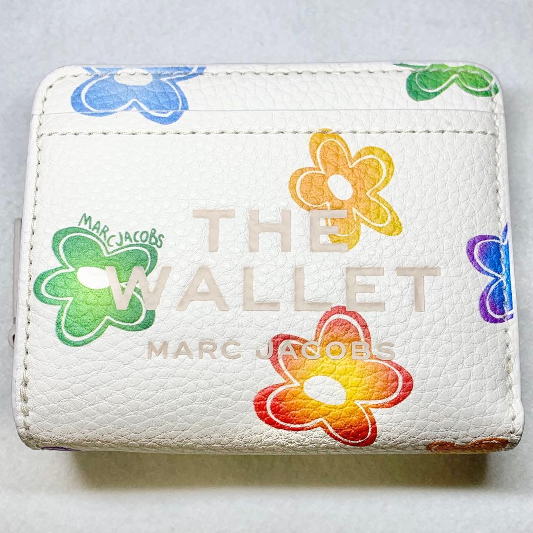 新品 MARC JACOBS THE WILD DAISY 折り財布 レザー