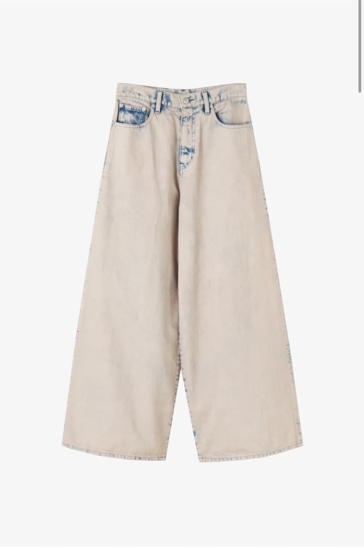 【最終価格】THETOE Paros Spray Denim Pants S