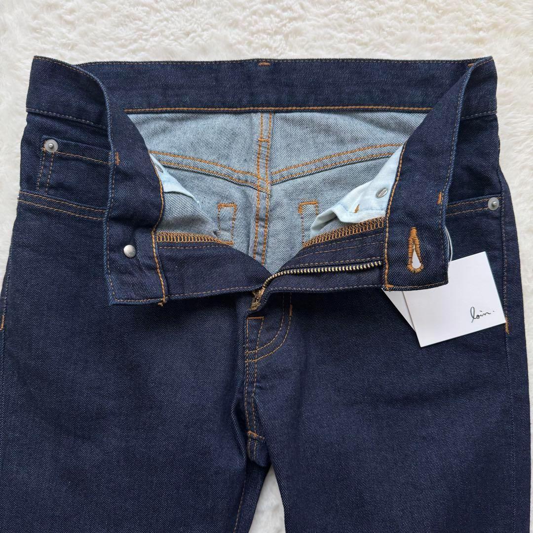 【アル】新品未使用】 ロワン スリムデニムパンツ ジッパーフライ 井川遥