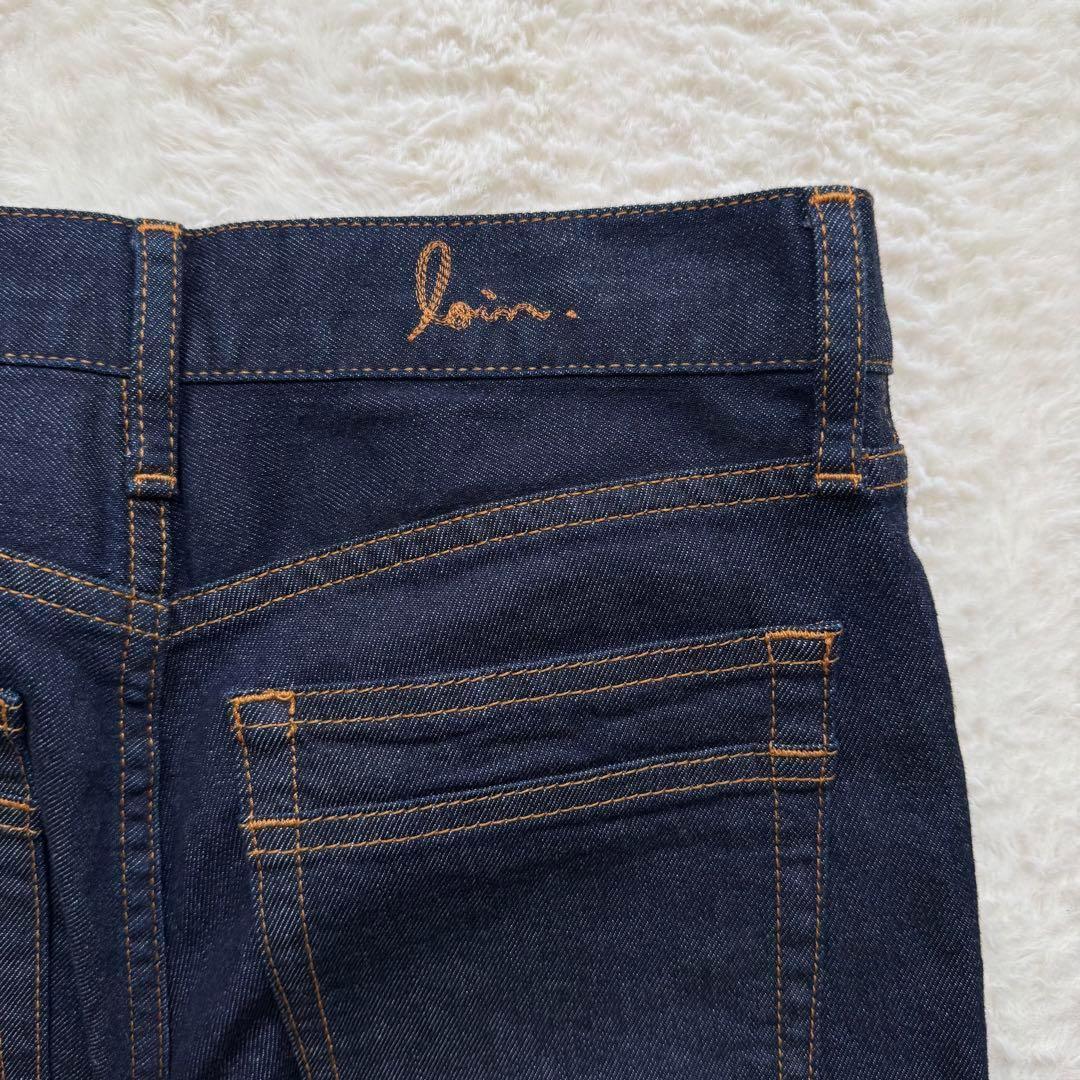 【アル】新品未使用】 ロワン スリムデニムパンツ ジッパーフライ 井川遥