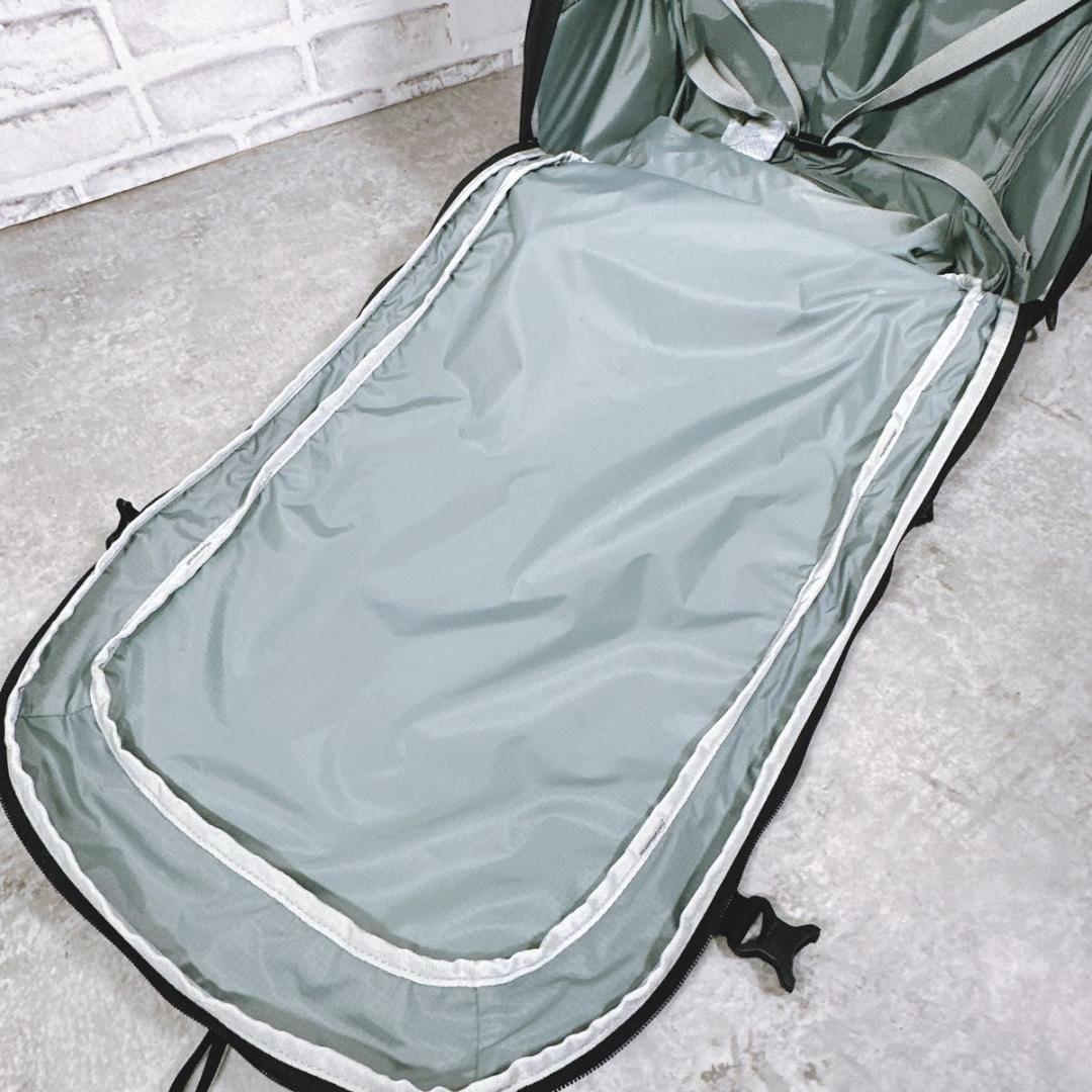 美品 モンベル ウィリーバッグ キャリーケース 機内持込 廃盤　レインカバー