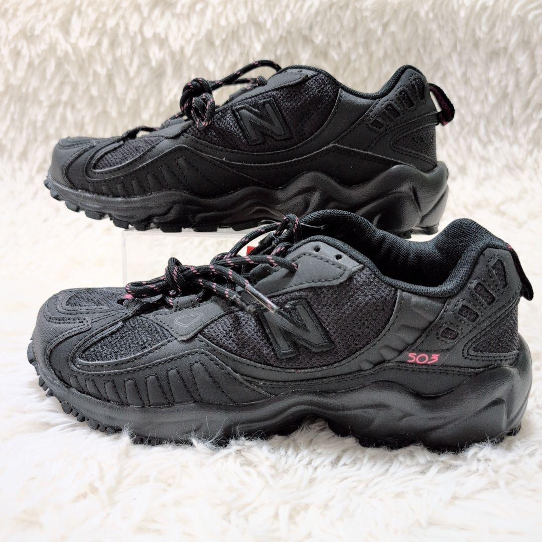 【未使用】 ニューバランス WT503 ランニングシューズ ブラック 23.5