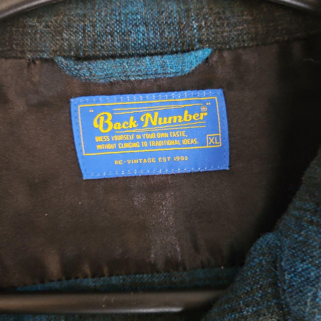 FJ 監修Back Number XL オンブレボードシャツ