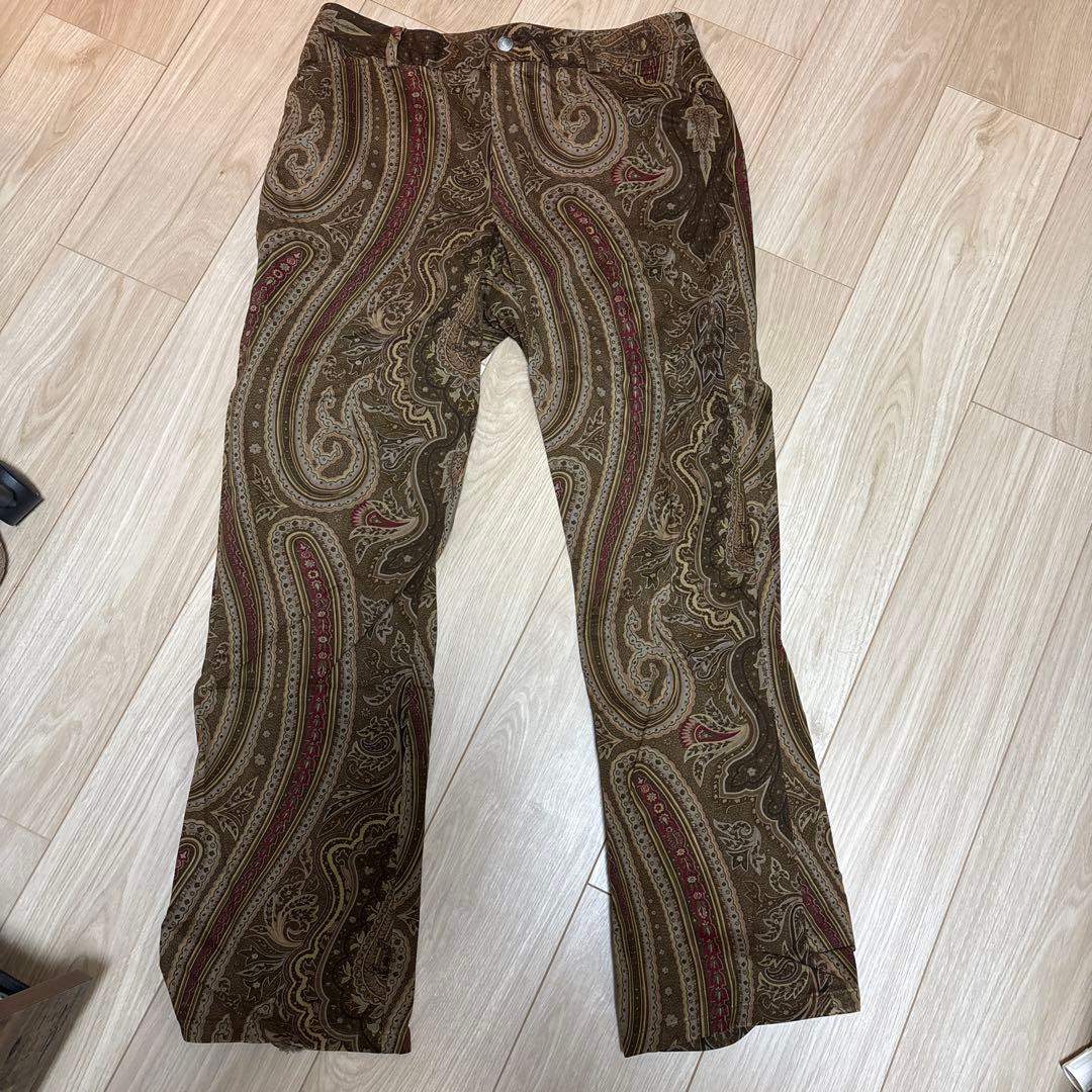 LAUREN RALPH LAUREN ペイズリー柄パンツ サイズ12