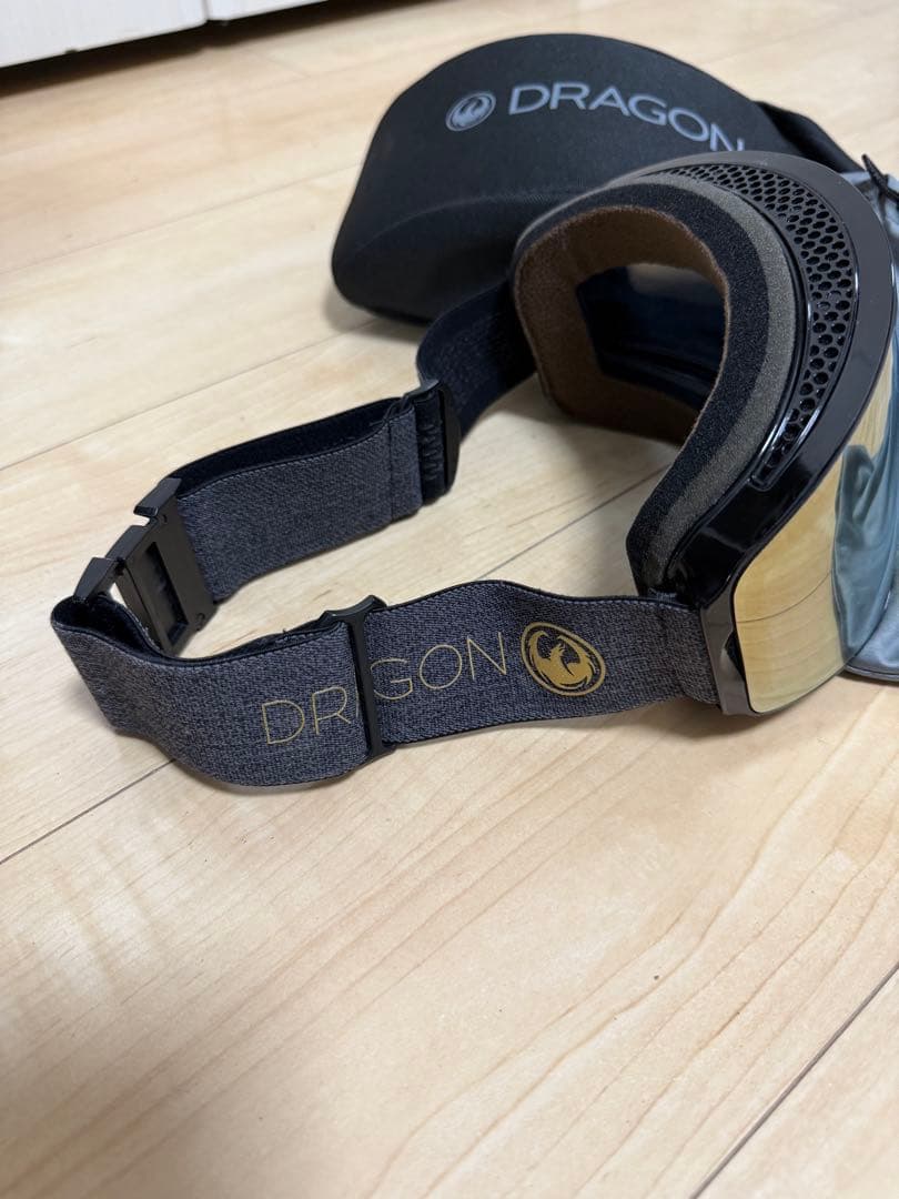 DRAGON PXV ゴールドレンズ　スキー・スノーボード　ゴーグル