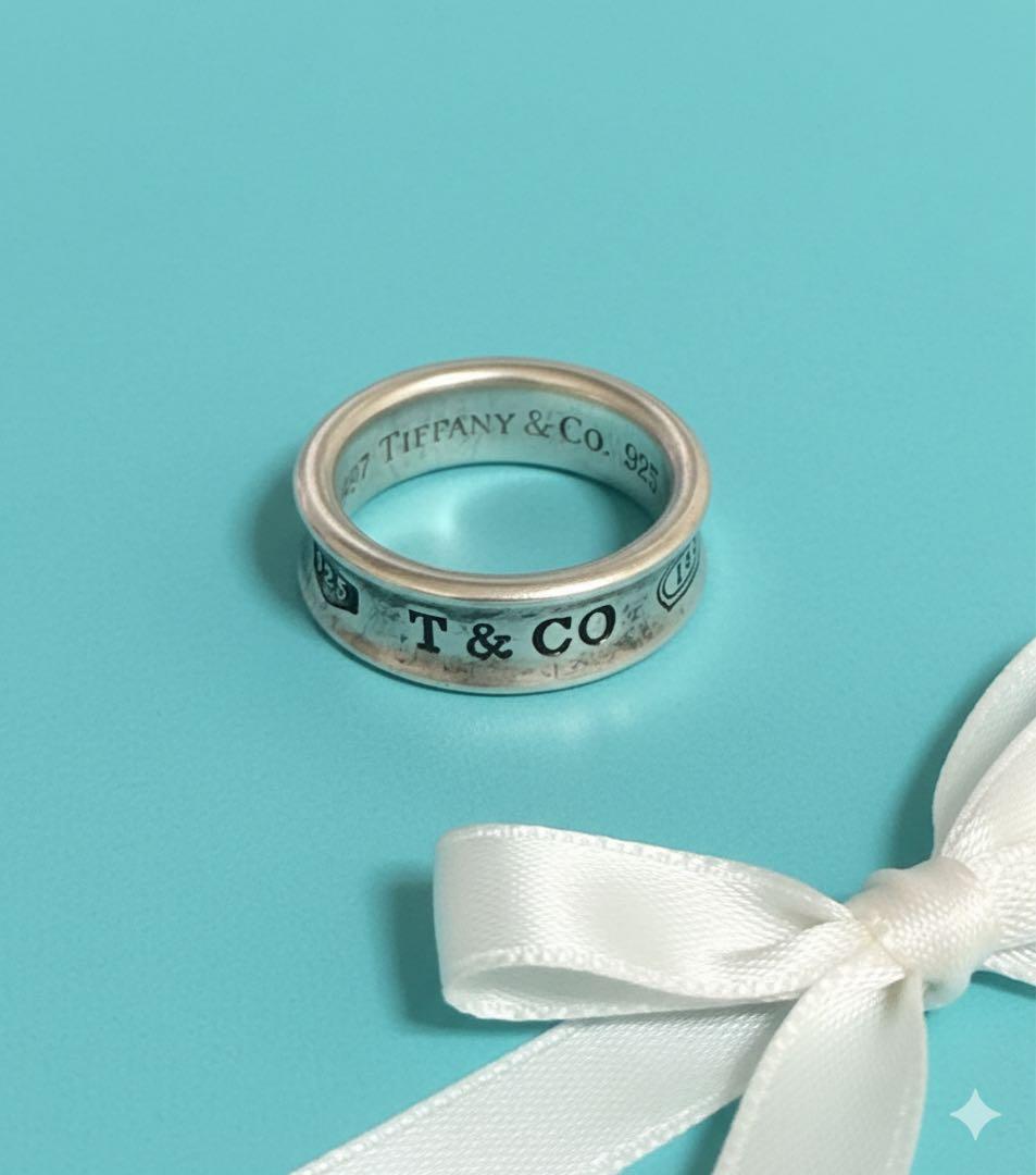 ティファニー ナローリング シルバー 指輪