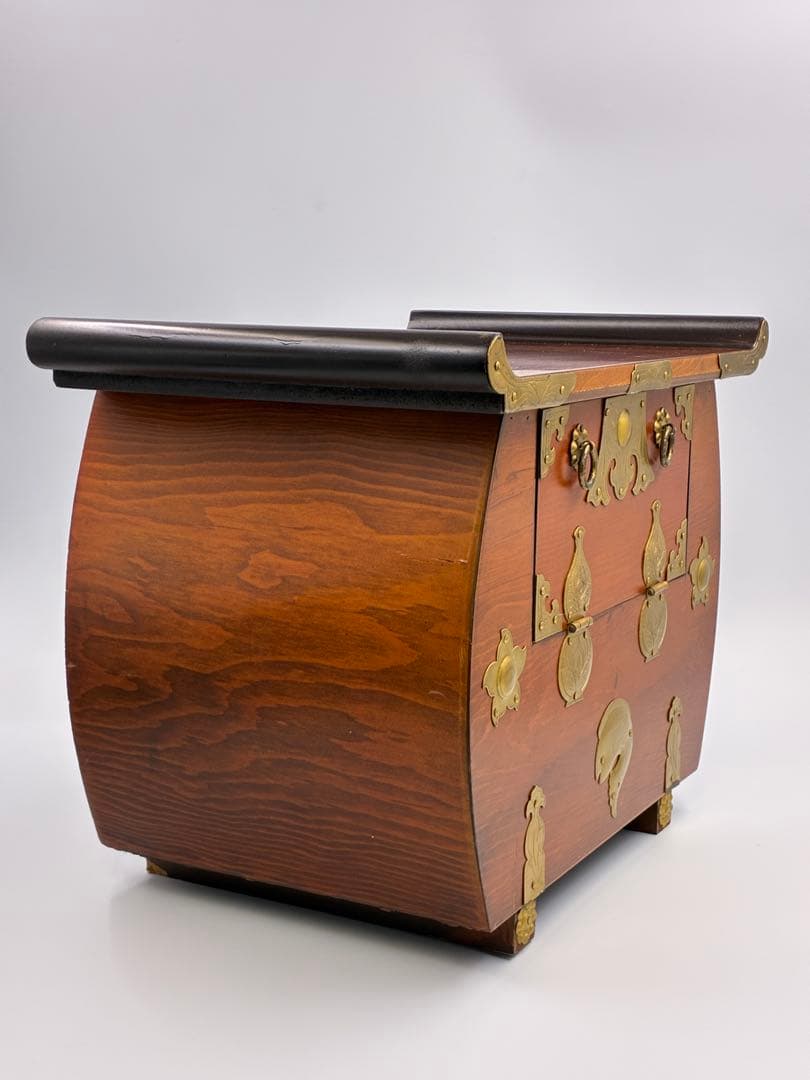 李朝家具　小箪笥　民芸　バンダジ　時代箪笥　アンティーク　韓国　収納