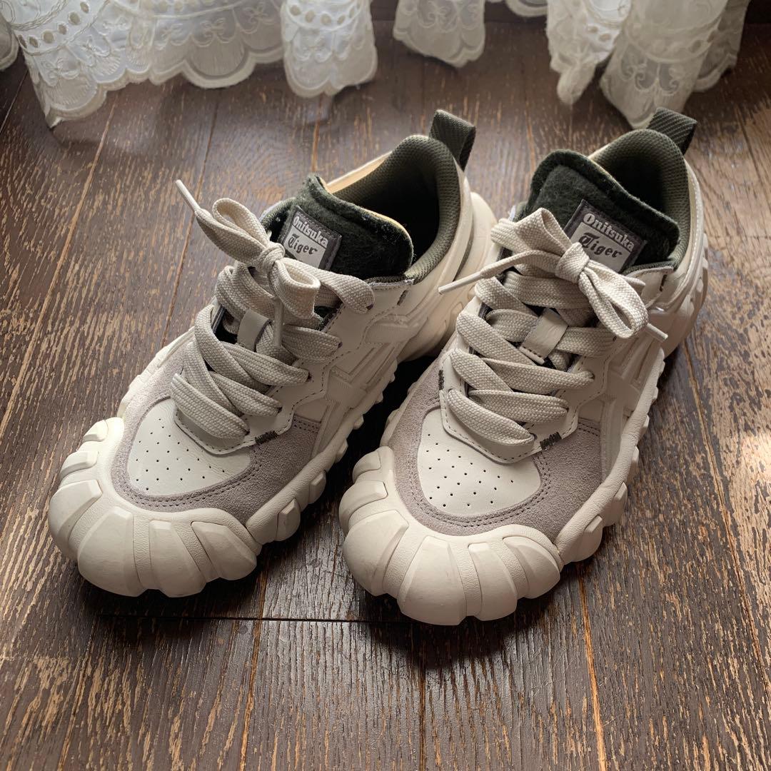 【美品】Onitsuka Tiger DENTIGRE LS クリーム 24.5