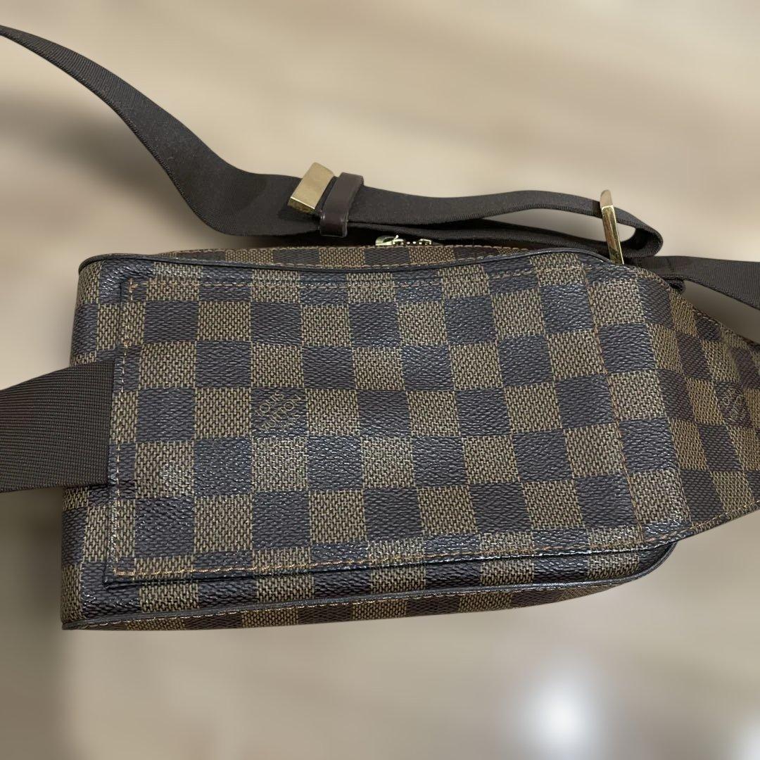 美品 ルイヴィトン ボディバッグ ダミエ 中期型 ジェロニモス