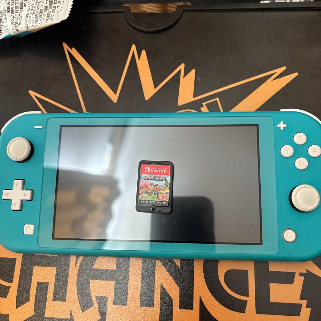 Nintendo Switch Lite ターコイズ　マイクラセット