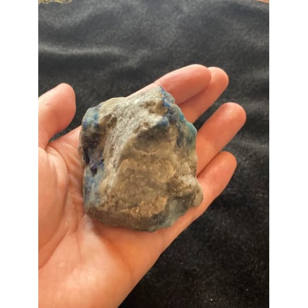 アフガナイト パイライト 共生 原石 天然石 パワーストーン 蛍光鉱物