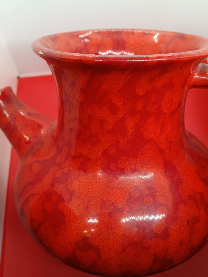 昭和レトロアンティークフラワーベース メルカリ便配送