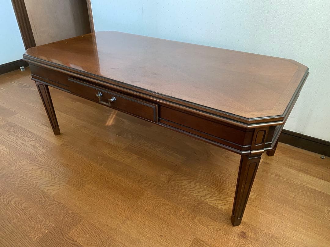 maruni 地中海ロイヤル　ローテーブル　引き出し付き