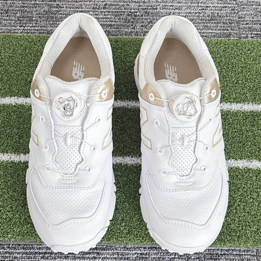 超美品❗️ニューバランス ゴルフシューズ/スパイク 23.5センチ BOA