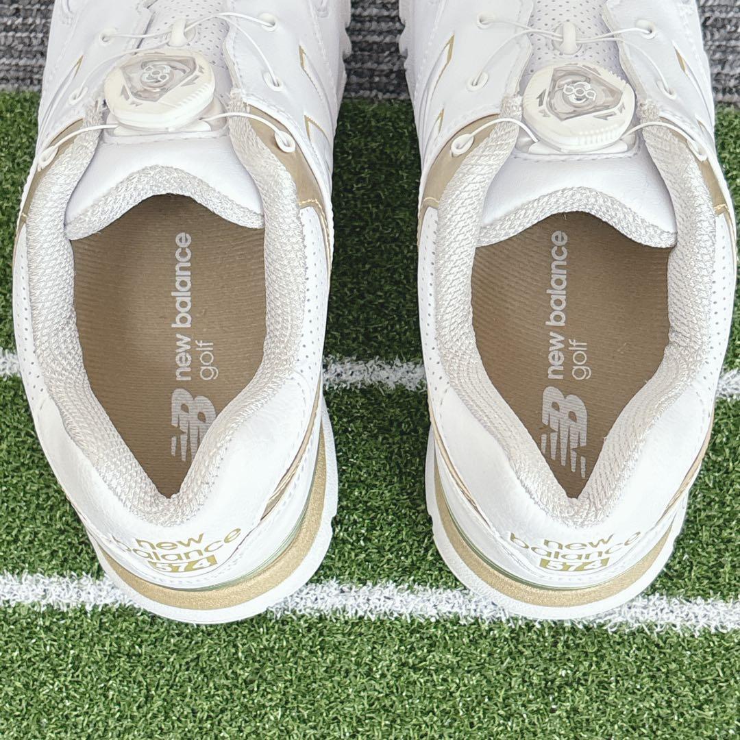 超美品❗️ニューバランス ゴルフシューズ/スパイク 23.5センチ BOA