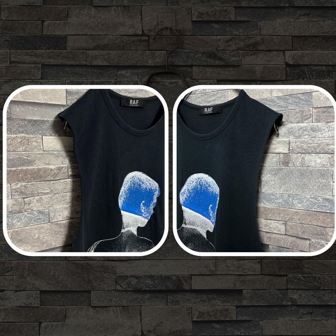 トップス RAF BY RAF SIMONS 06SS Printed tank top