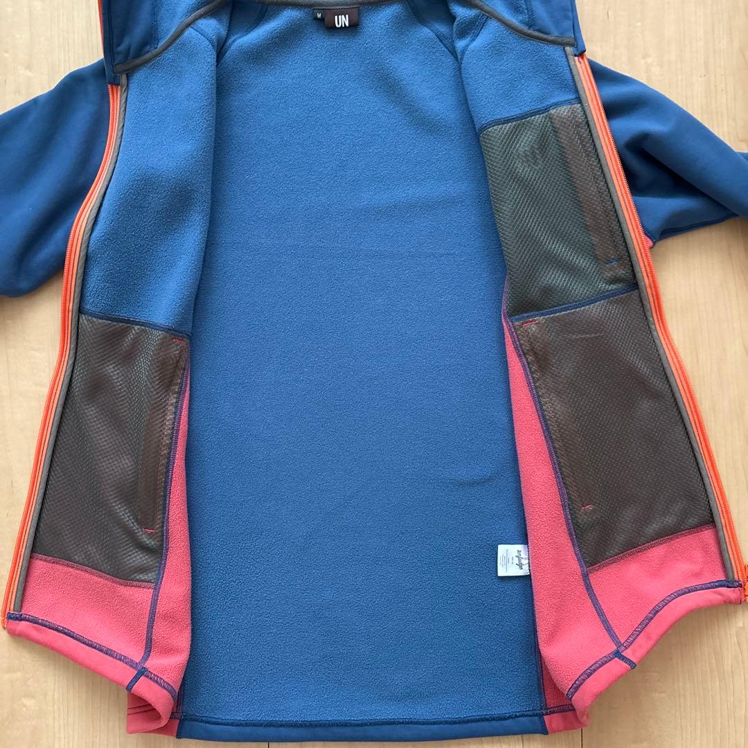 スノーボード unfudge UN3100 Mid weight fleece hoody M