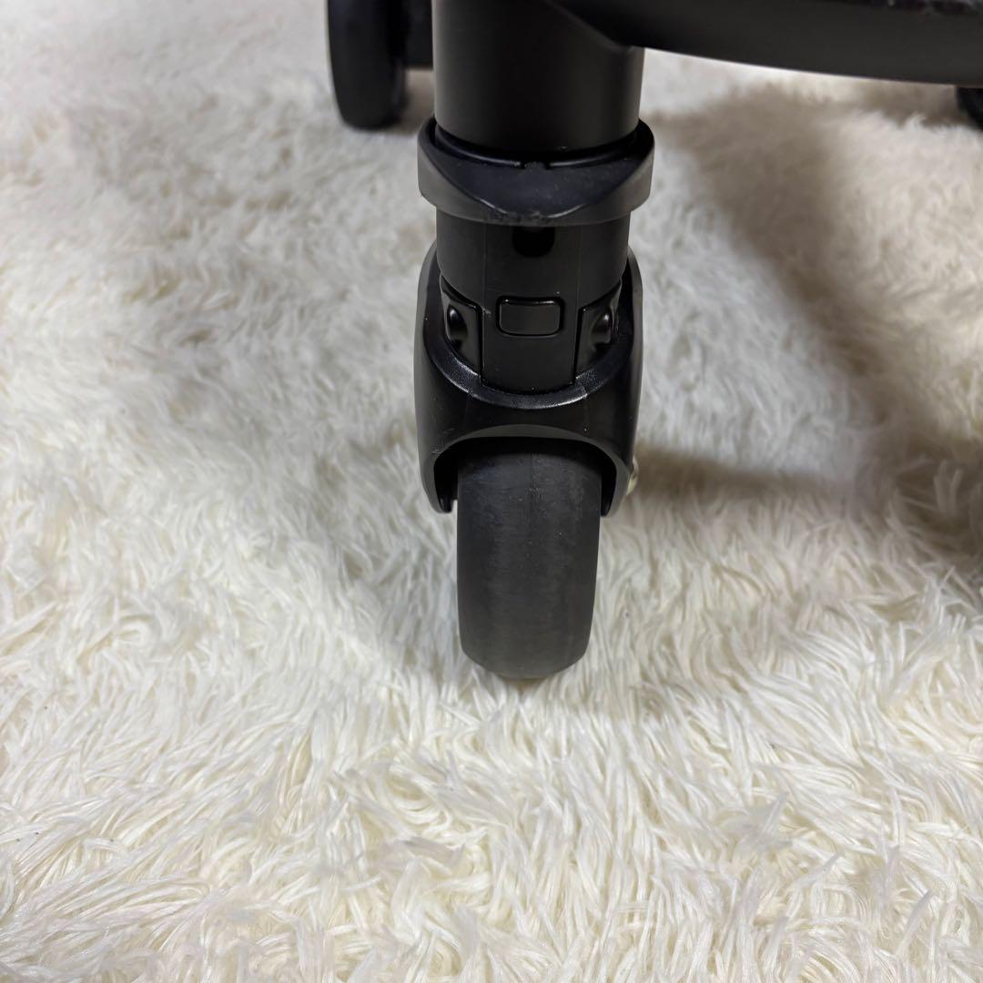 Aprica ナノスマート プラス　コンパクト　折りたたみ　ベビーカー　グレー