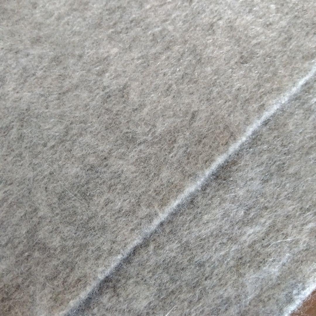 カシミヤマフラー　マッキントッシュロンドン　ライトグレー