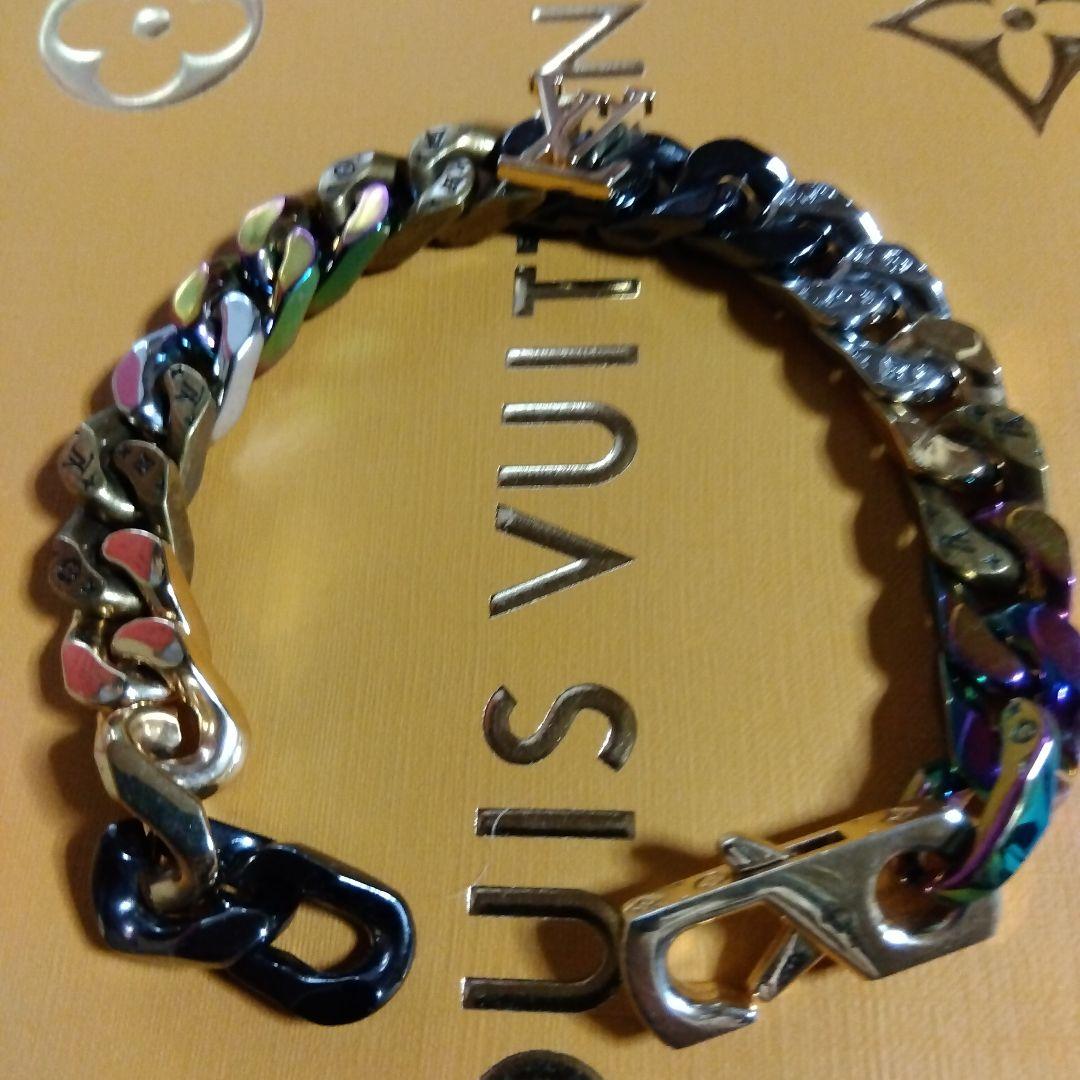 Louis Vuitton マルチカラーチェーンネックレス