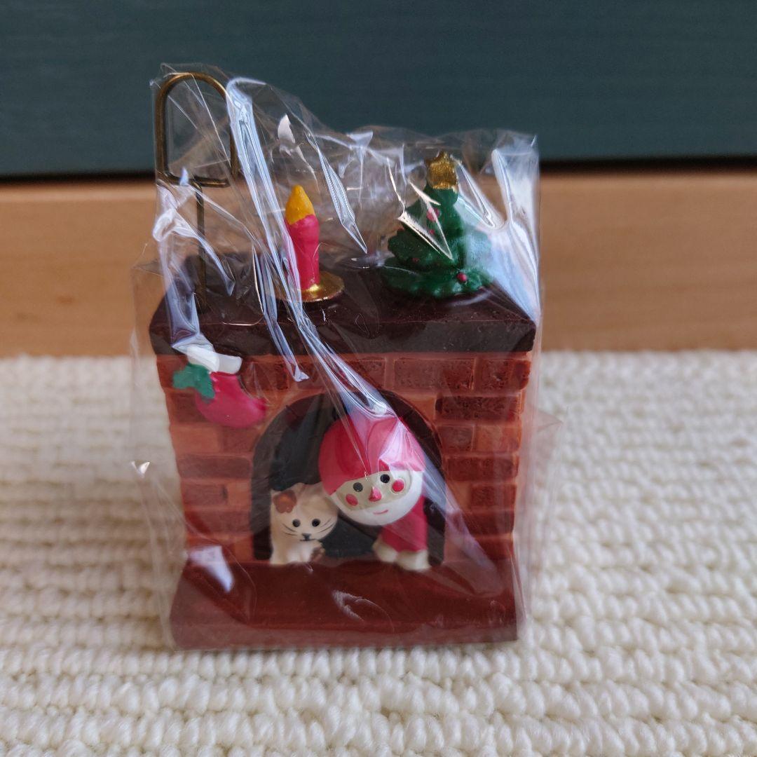 DECOLE　クリスマスのあいさつ　暖炉