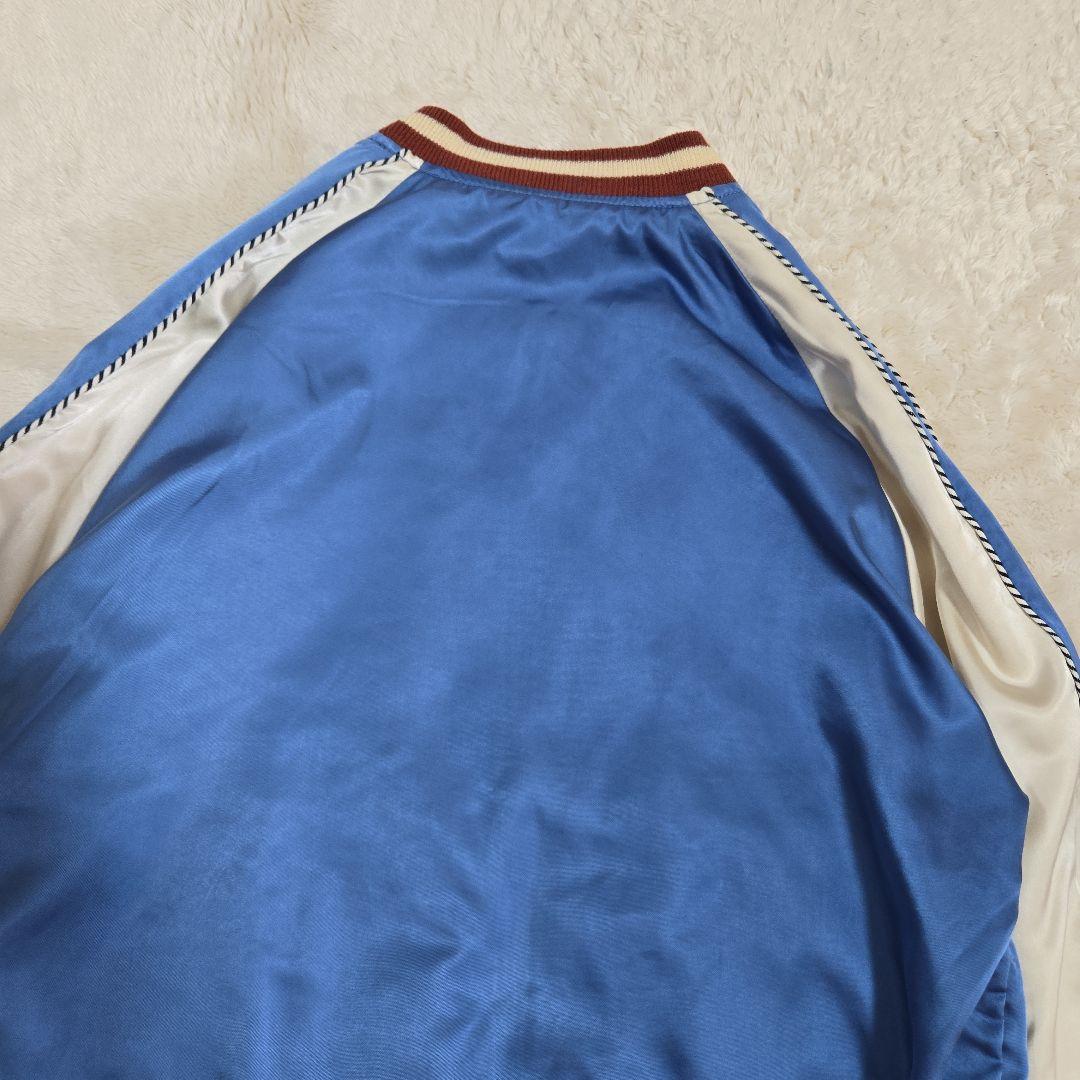 美品 希少 ディーゼル スカジャン リバーシブル 虎 龍 刺繍