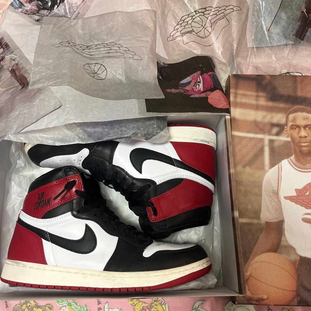 エア ジョーダン 1 レトロ HIGH OG Black Toe