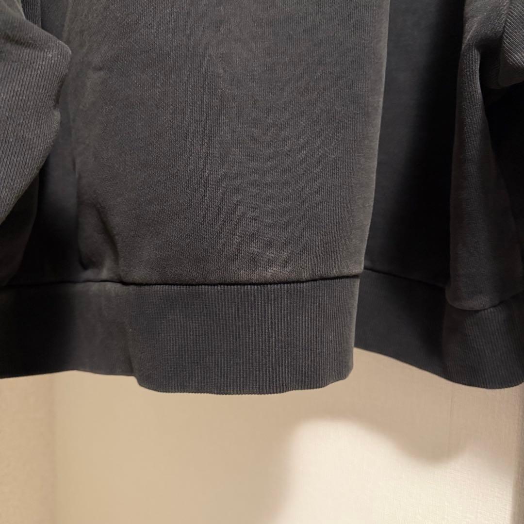 ENTIRE STUDIOS ETERNAL ZIP ウォッシュドブラック M