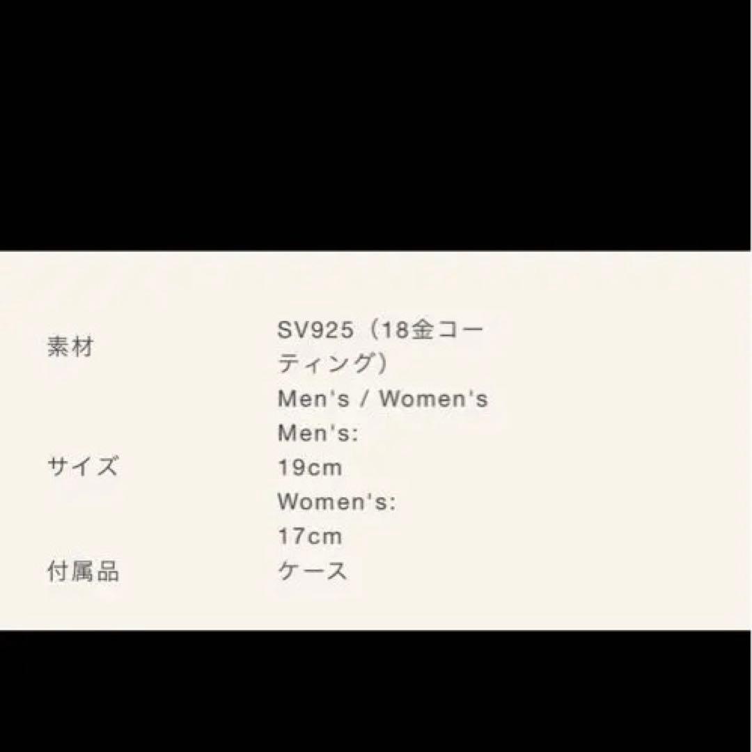 POINTLESS JOURNEY チェーンブレスレット常田大希17cm