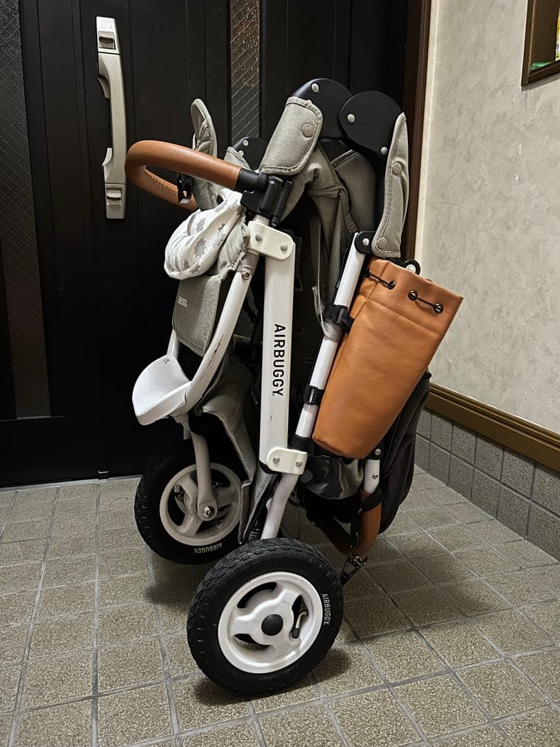 AirBuggy ココプレミア フロムバース ベビーカー レインカバー付き