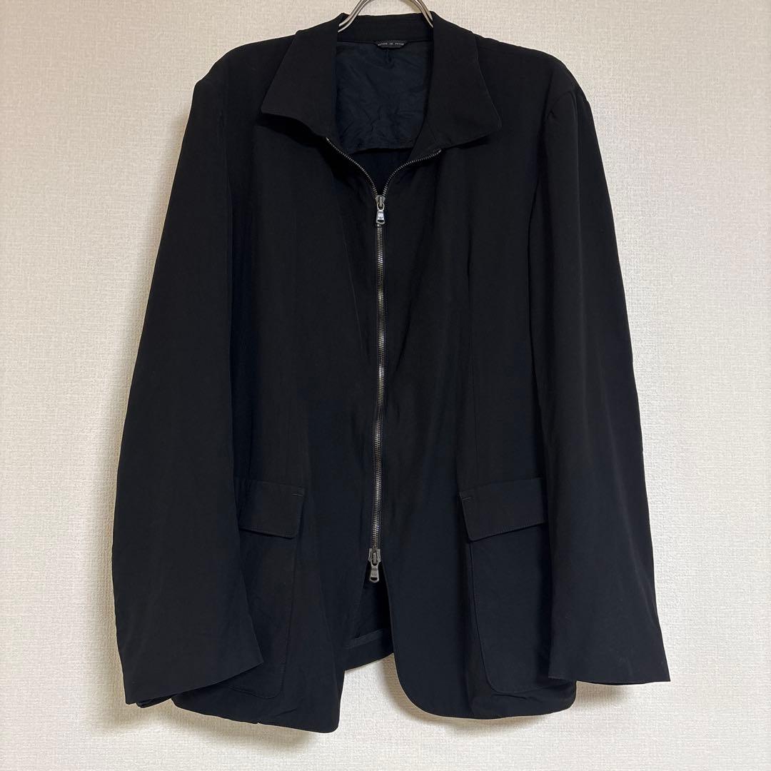 エンポリオアルマーニ 黒 ジップアップジャケット イタリア製