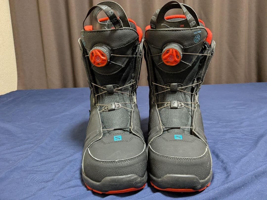 サロモン スノーボードブーツ 25.5cm ブラックMANTIS BOAシステム