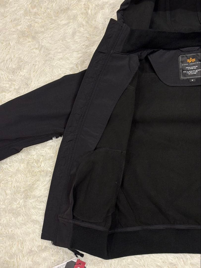 【新品】アルファインダストリーズ フーデッド リブ ジャケット M 2WAY